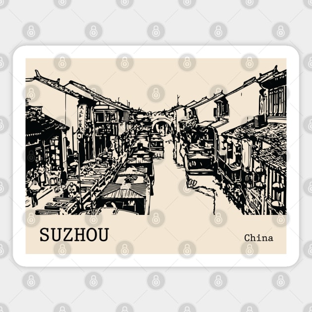 Suzhou China Magnet by Lakeric